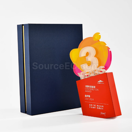 客製化週年獎座禮品