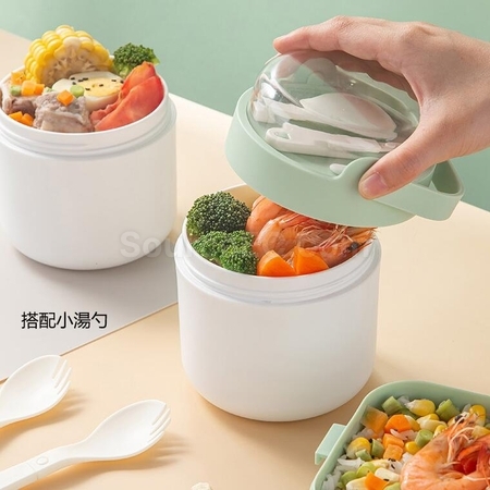 客製化帶蓋手提湯飯壺禮品