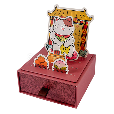 客製化神仙抽屜檯曆禮品