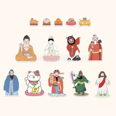 客製化神仙抽屜檯曆禮品