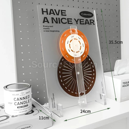 客製化創意客製壓克力唱片月曆禮品