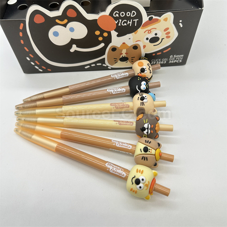 客製化可愛按壓中性筆禮品