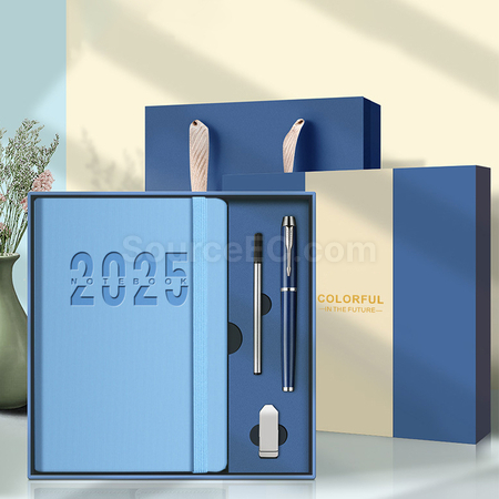 客製化2025客製化工商日誌套裝禮品