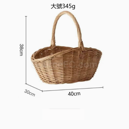 客製化手工編織手提籃禮品