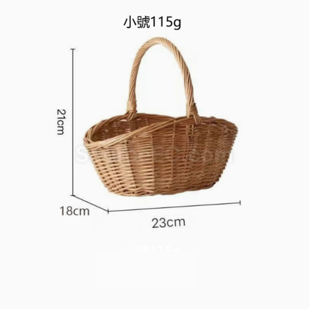 客製化手工編織手提籃禮品