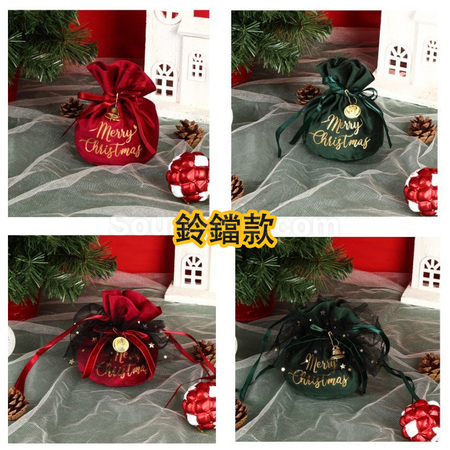 客製化新款絲絨抽繩束口袋禮品