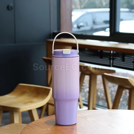 客製化漸變不銹鋼保溫杯禮品