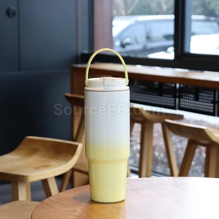 客製化漸變不銹鋼保溫杯禮品