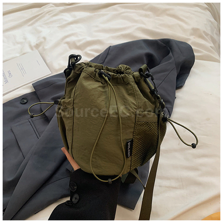 客製化抽繩束口斜背包禮品