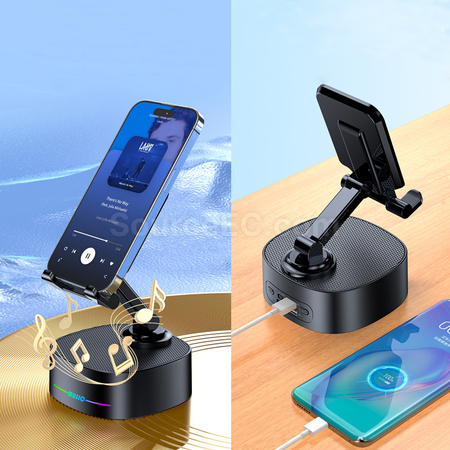 客製化五合一充電音箱手機支架禮品