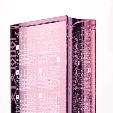 客製化彩色水晶獎座禮品