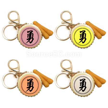 客製化仿真大鼓鑰匙扣禮品