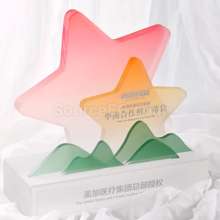 客製化水晶獎座禮品