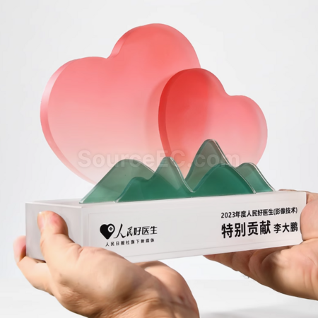 客製化水晶獎座禮品