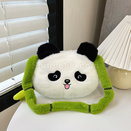 客製化熊貓毛絨包禮品
