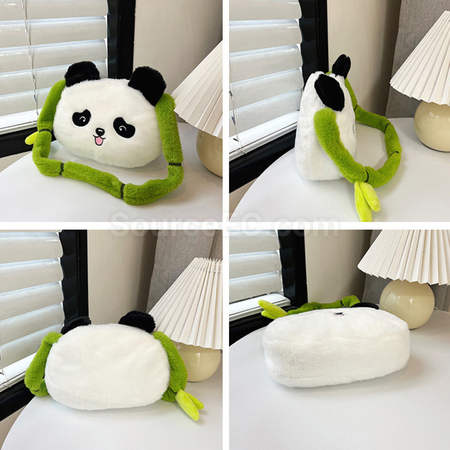 客製化熊貓毛絨包禮品