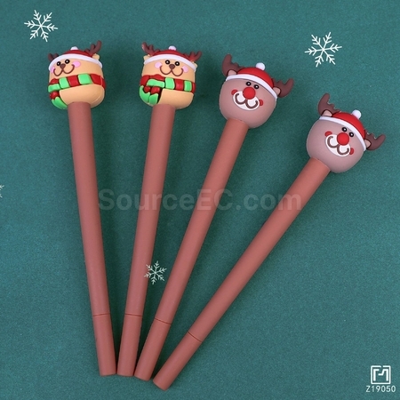 客製化卡通聖誕筆禮品