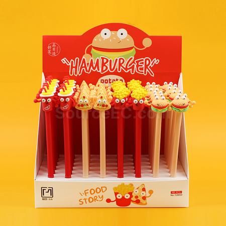 客製化可愛美食中性筆禮品
