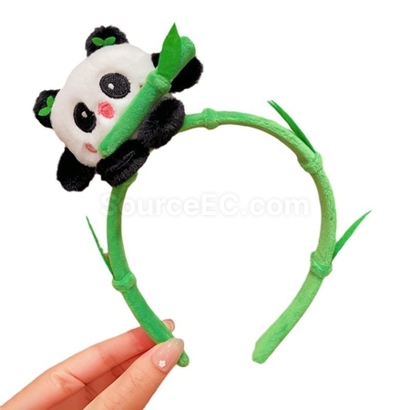 客製化熊貓發箍禮品