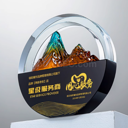 客製化水晶獎座禮品