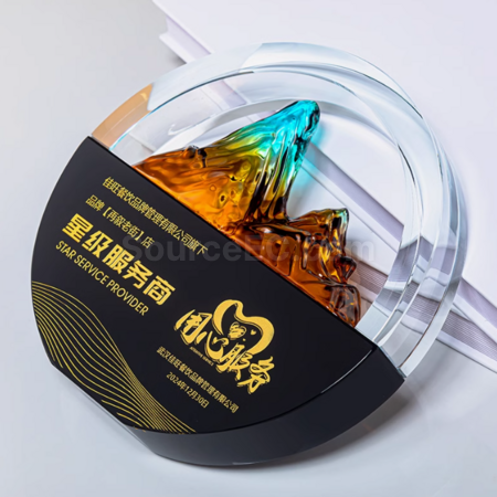客製化水晶獎座禮品