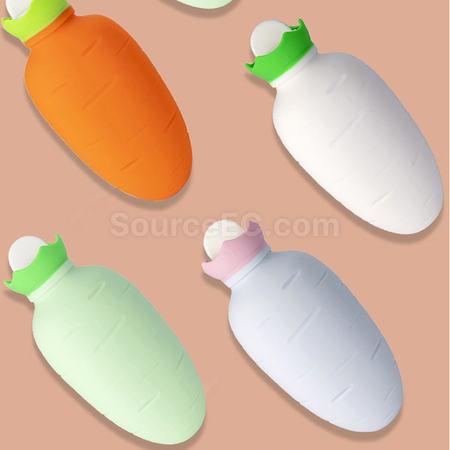 客製化客製化胡蘿蔔矽膠暖水袋禮品