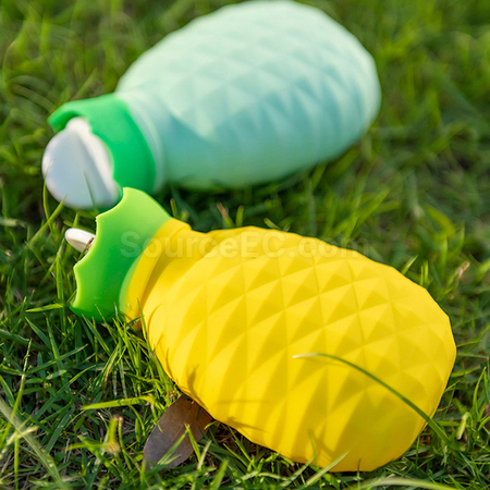 客製化客製化鳳梨矽膠暖水袋禮品