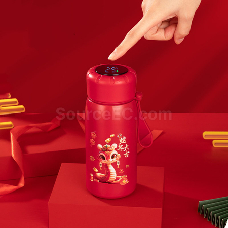 客製化蛇年大吉保溫杯禮品