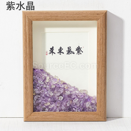 客製化創意玉石水晶相框禮品