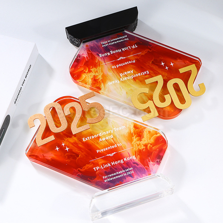 客製化2025水晶獎座禮品