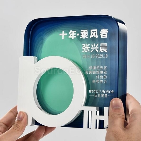 客製化水晶獎座禮品