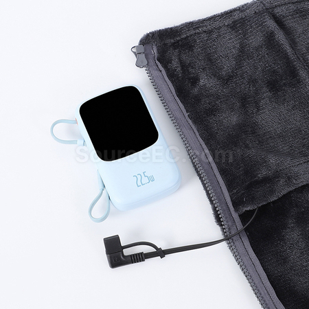 客製化USB充電可水洗電熱暖披肩禮品