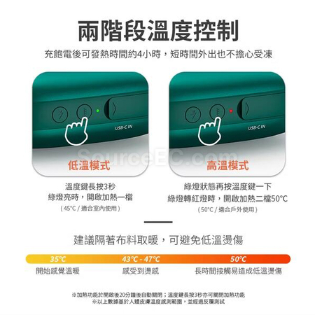 客製化PHILIPS 暖手寶行動電源禮品
