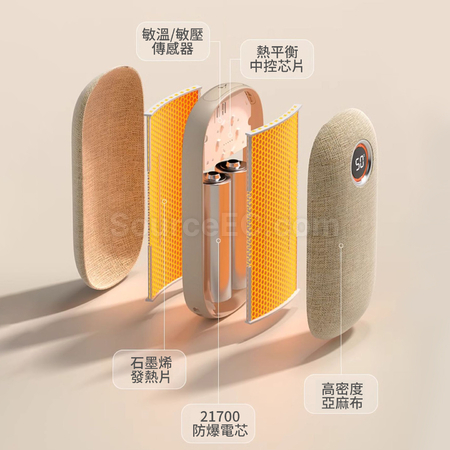 客製化石墨烯暖手寶行動電源禮品