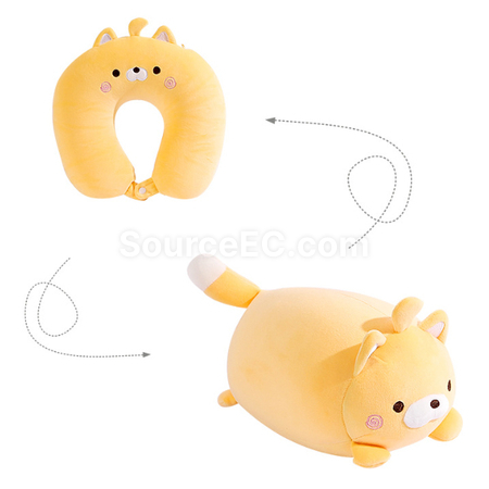 客製化二合一動物頸枕禮品