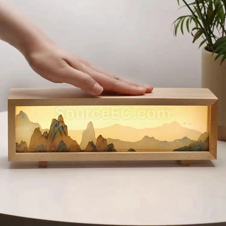 客製化日照金山小夜燈禮品