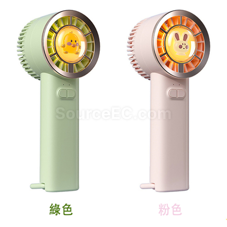 客製化USB便攜燈光風扇禮品