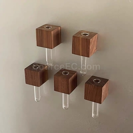 客製化磁吸冰箱貼水耕小花瓶禮品