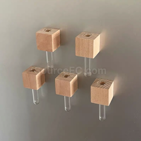 客製化磁吸冰箱貼水耕小花瓶禮品