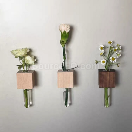 客製化磁吸冰箱貼水耕小花瓶禮品