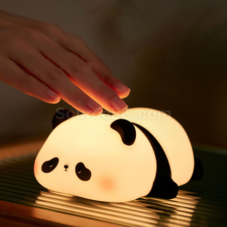 客製化熊貓小夜燈/拍拍燈禮品