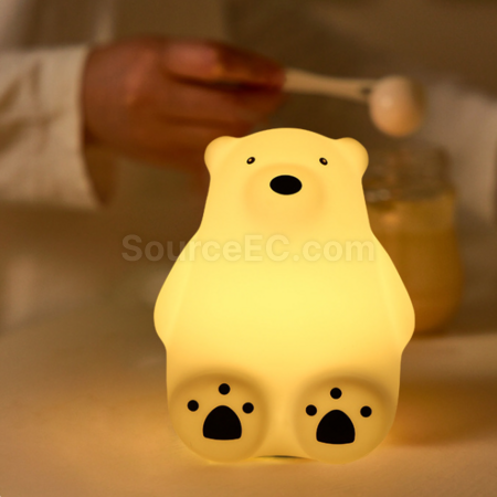 客製化小白熊拍拍燈禮品
