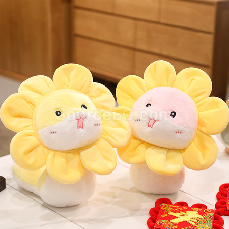客製化太陽花蛇寶寶公仔禮品