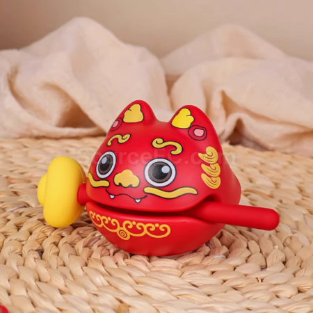 客製化招財貓木魚禮品