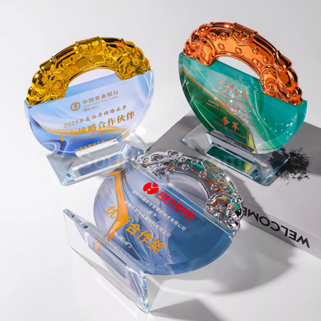 客製化琉璃水晶獎座禮品