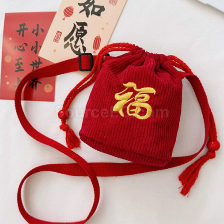 客製化春節福袋斜挎包禮品