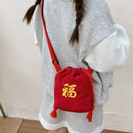 客製化春節福袋斜挎包禮品