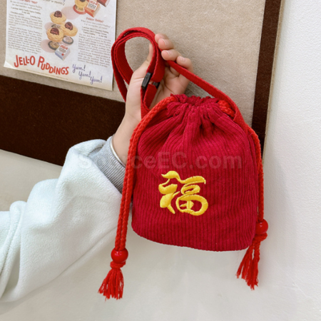 客製化春節福袋斜挎包禮品