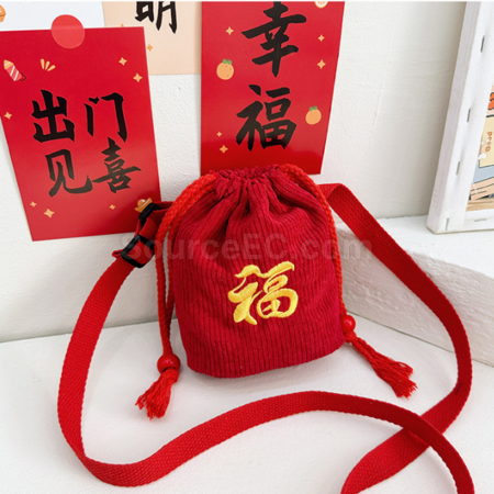 客製化春節福袋斜挎包禮品