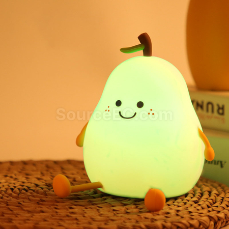 客製化梨形小夜燈/拍拍燈禮品